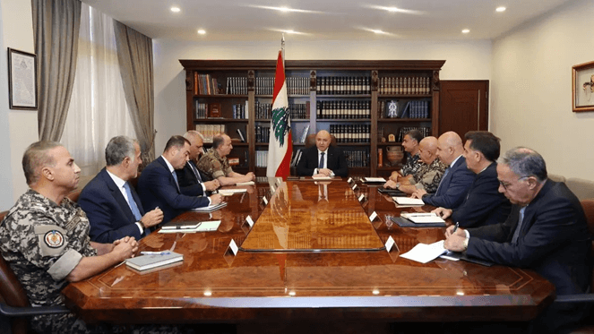 Aoun Highlights Nabatieh Security