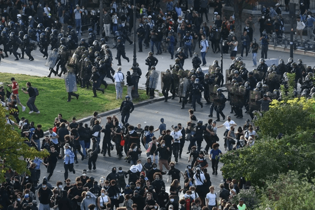 Student protests shake France amid arrests