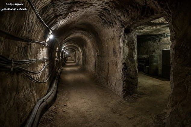 Military source explains tunnel maps