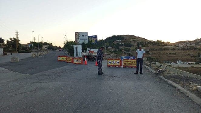 Al-Madrij to Jounieh Road Alert
