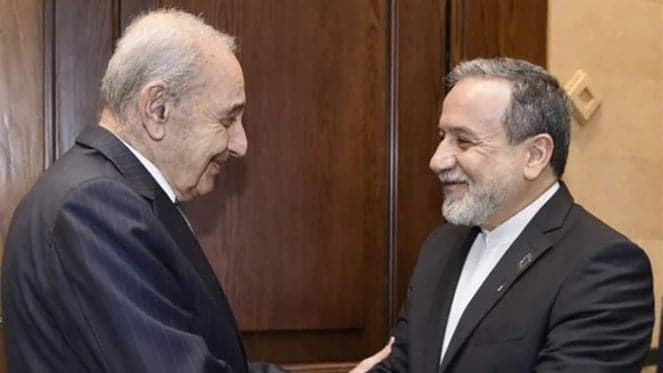 Berri and Iraqji discuss key issues