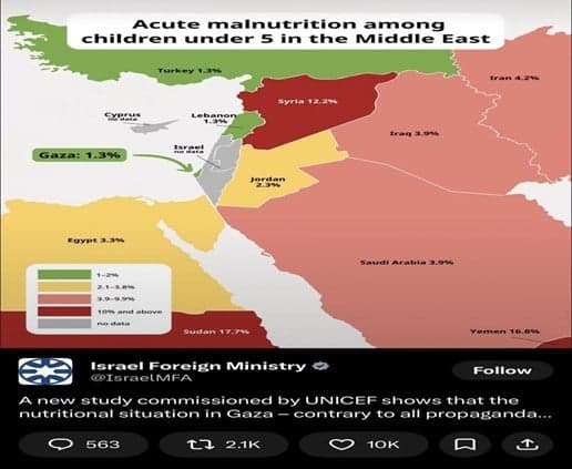 Israeli Map Shows South Lebanon Annexation