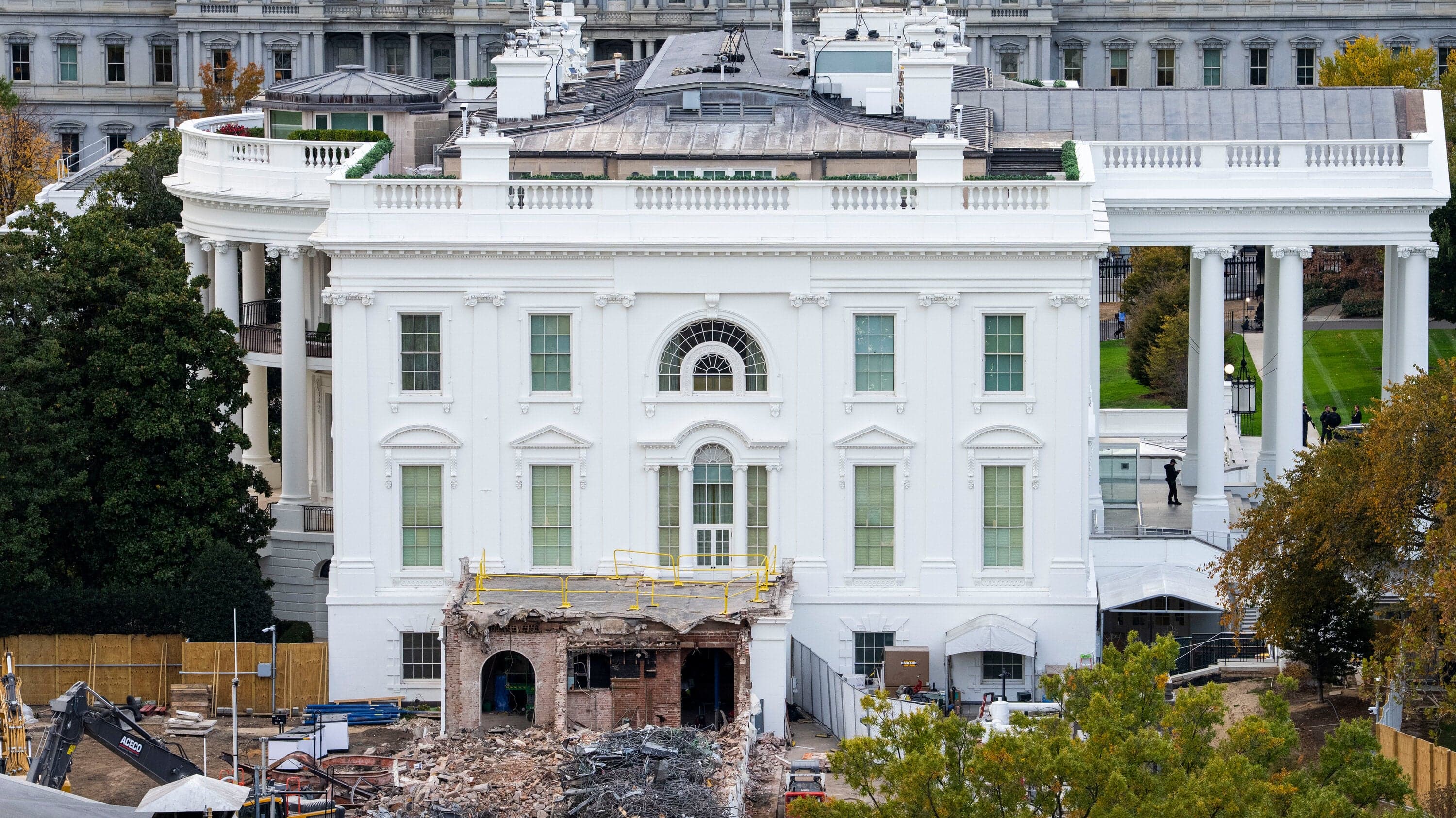 Impact of Trump's Restructuring of the East Wing