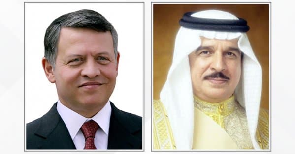 King contacts his Jordanian brother