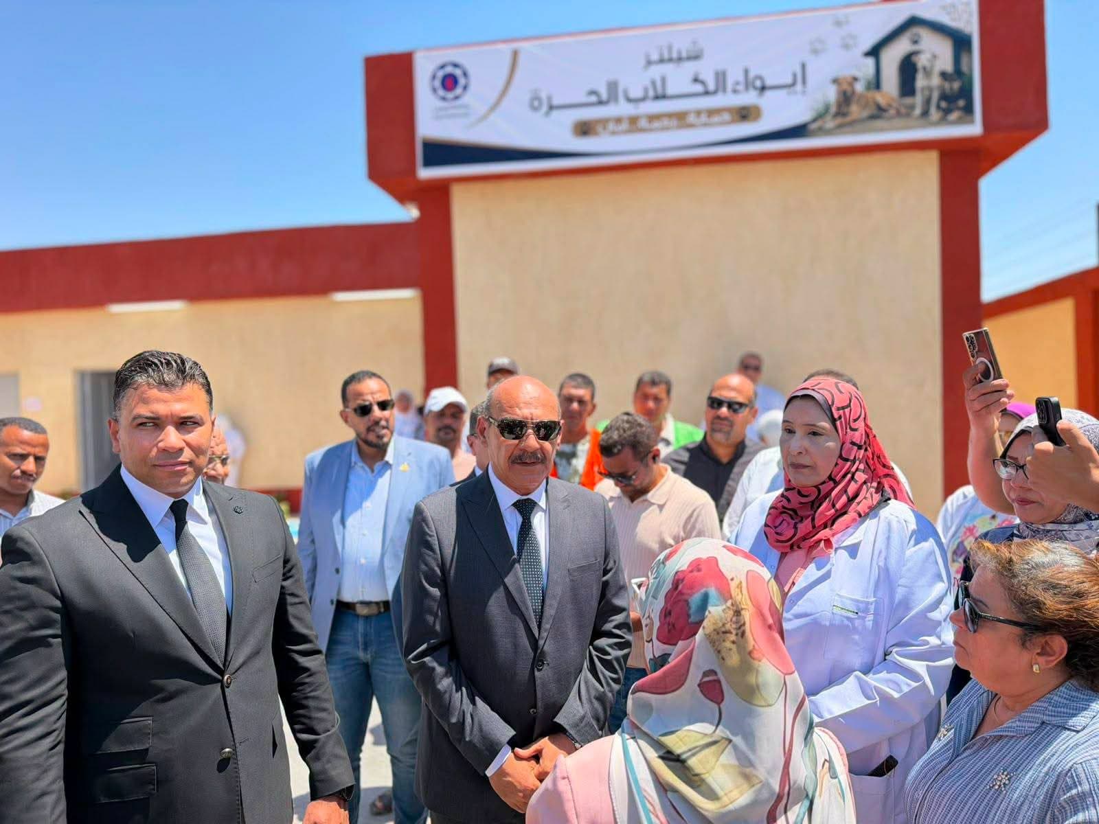 السويس تبدأ التشغيل التجريبي لمنظومة إيواء الكلاب