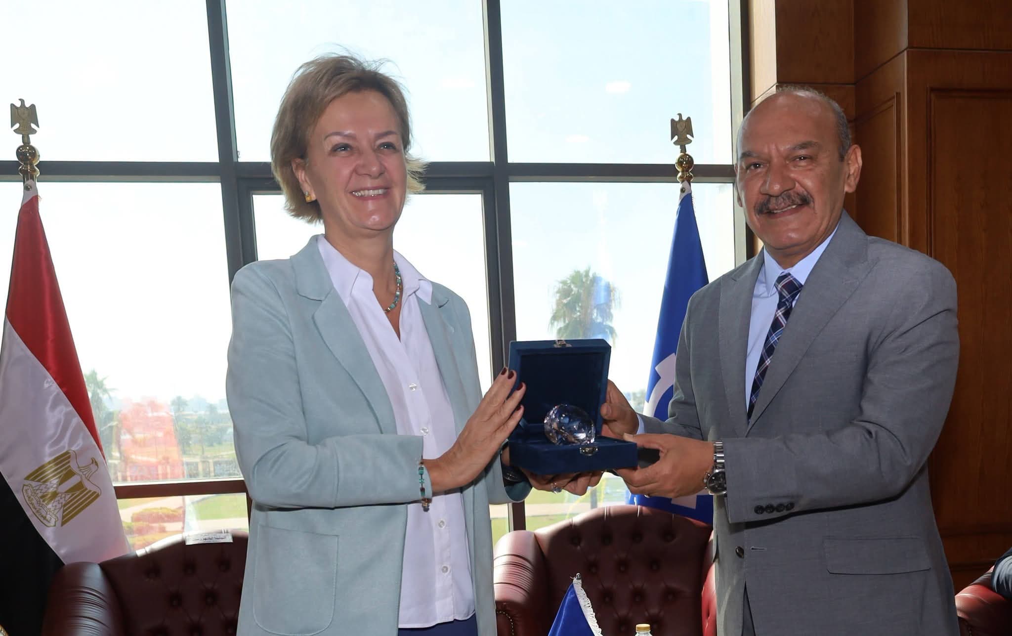 Suez Governor Meets EU Ambassador on Development Cooperation
