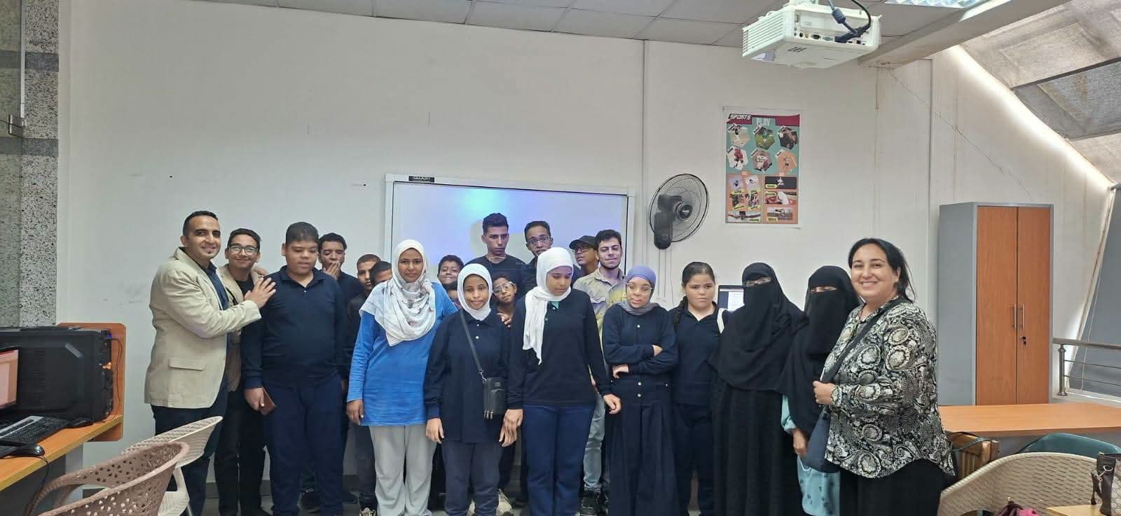 Suez Gov. Starts Blind Student Training