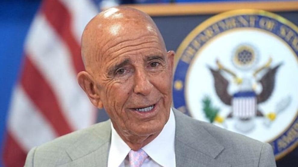 Trump designates Barrack as envoy to Syria and Iraq