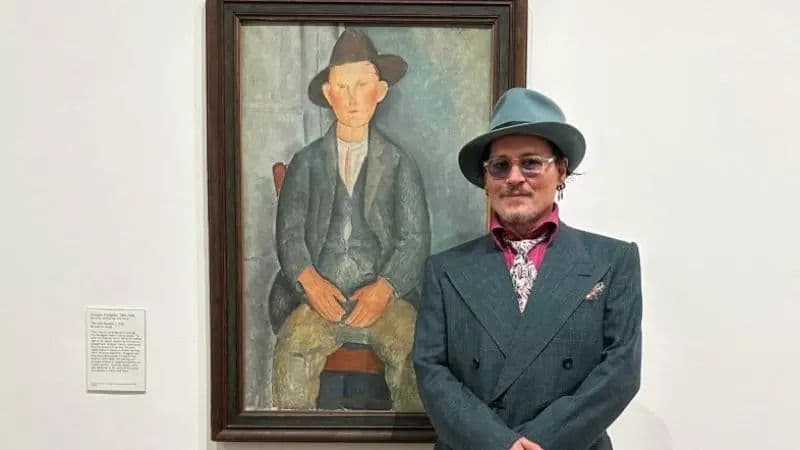 Johnny Depp Impresses with Artistic Achievements