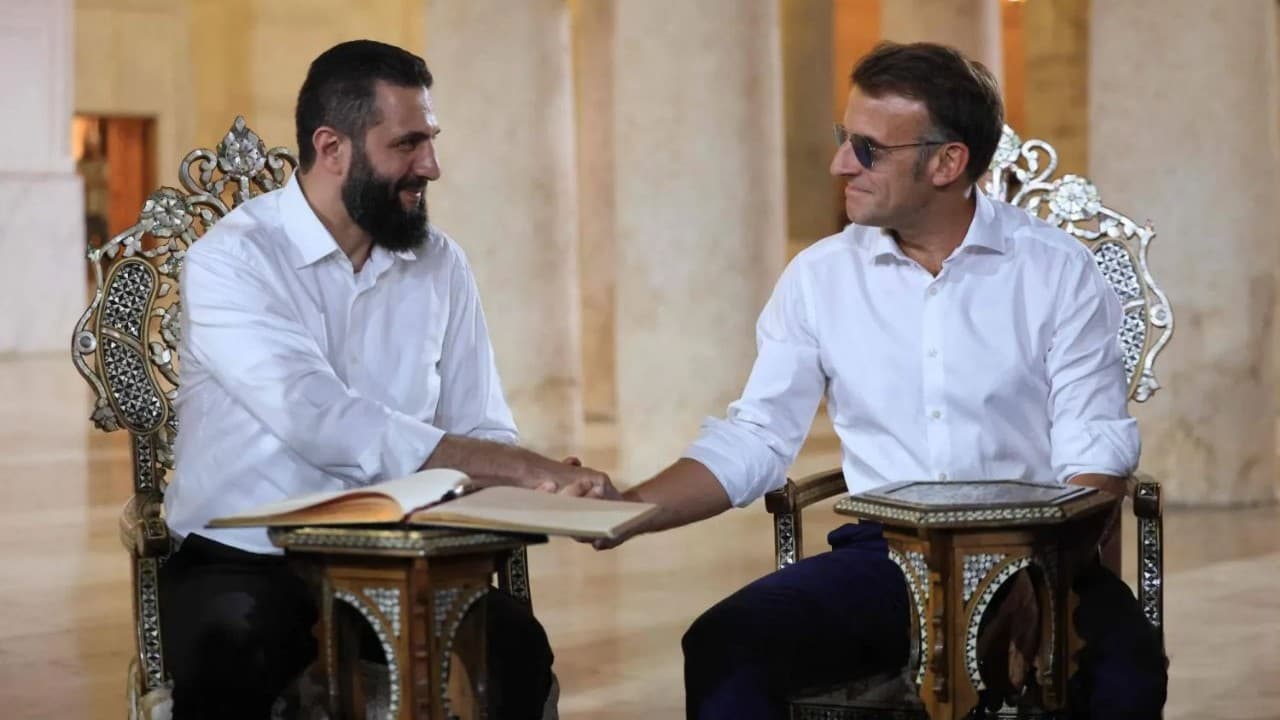 During Macron's Visit, Syria and France Sign Investment Agreements and Memoranda of Understanding