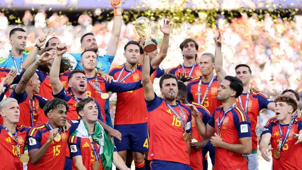 Spain wins world title again
