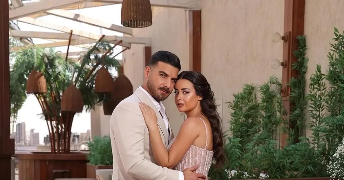 روعة السعدي وحسن خليل يعلنان خطوبتهما في دمشق