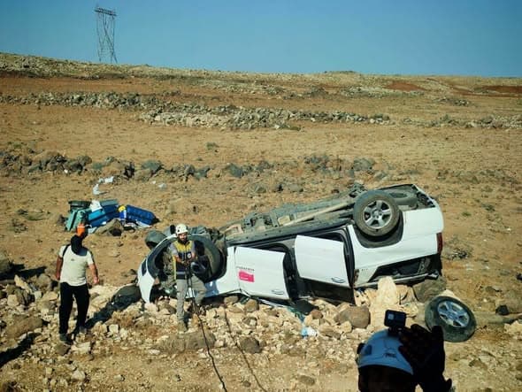 Civil Defense Reports 3 Dead in Syria Traffic Accidents