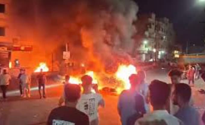 Ain Mraim protests and blockades