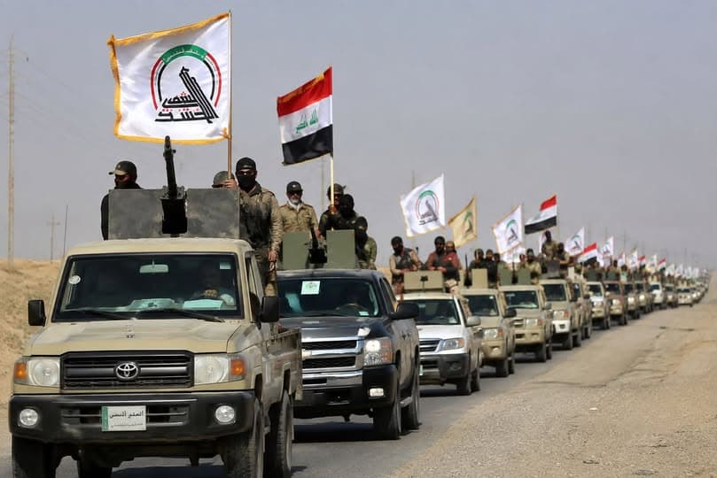 PMF forces monitor Iraq-Syria border