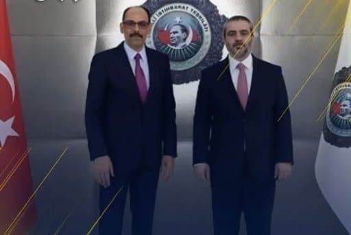 Al-Shibani and Turkish intelligence chief on SDF integration