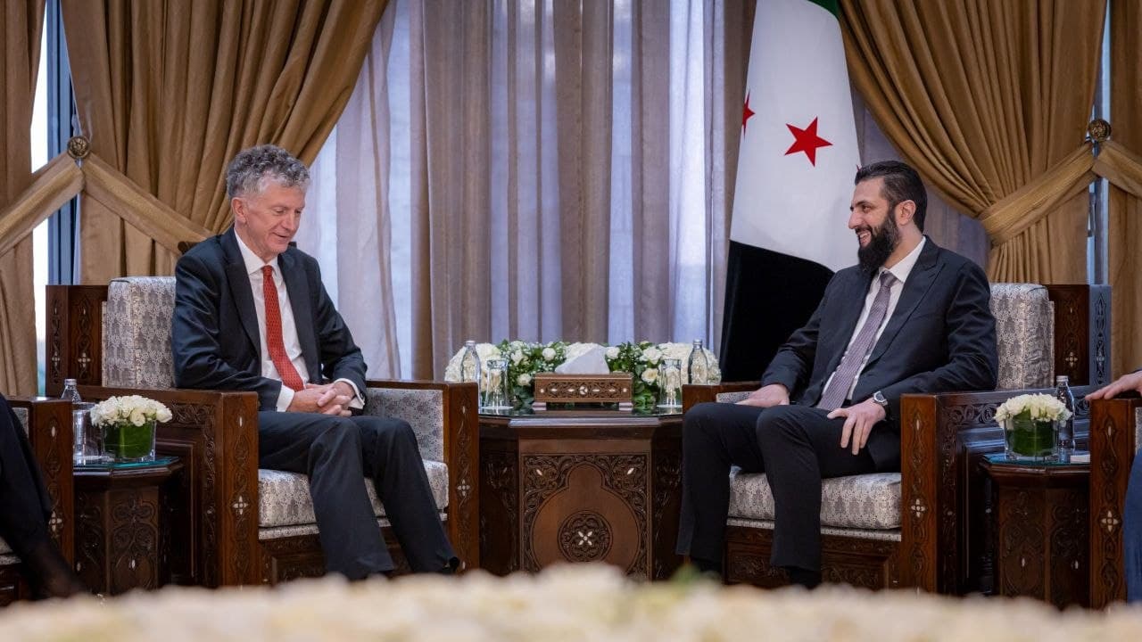 British Security Advisor in Damascus for talks