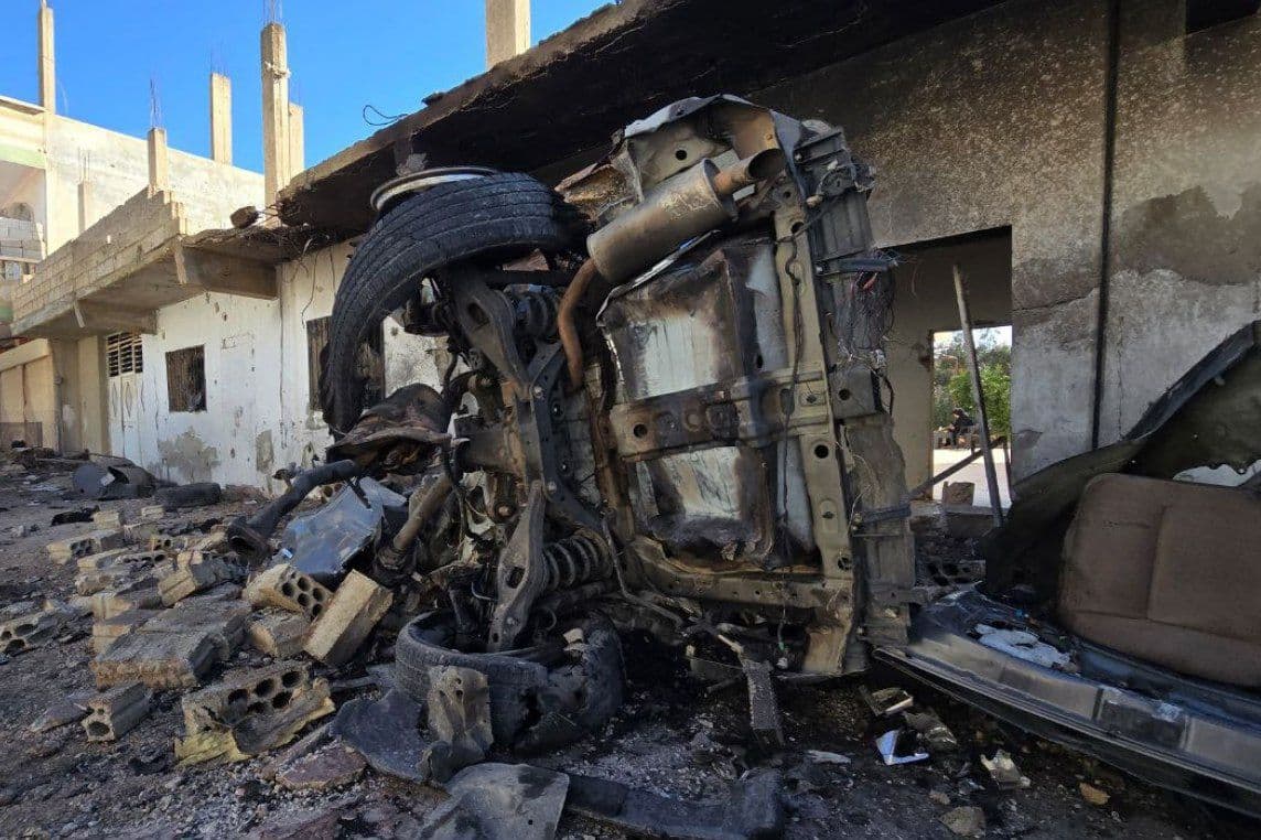 Daraa security personnel attack with bomb