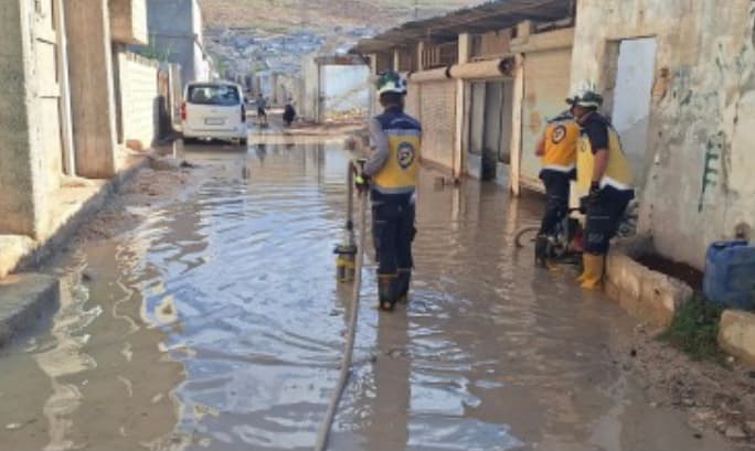 Syria faces floods from heavy rains