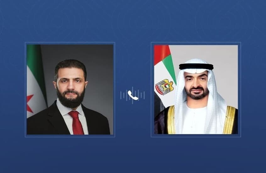 الشرع والرئيس يبحثان توسيع الشراكات