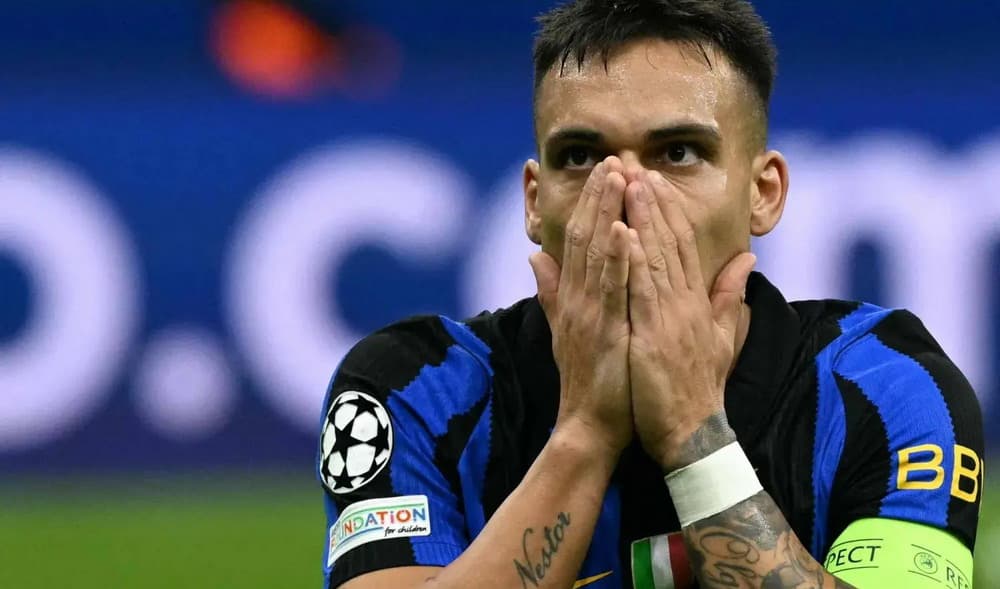 Inter Milan lost at home to Club Brugge in Champions League