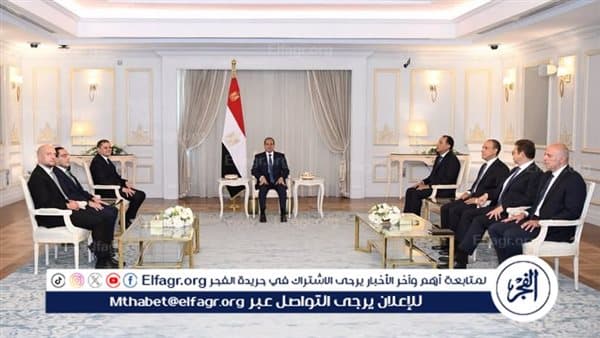 Sisi's Meeting with Libyan PM