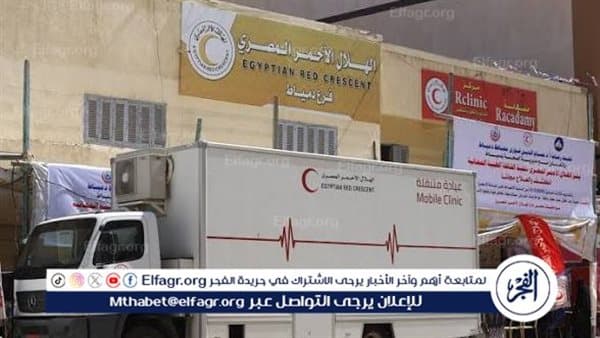 Egyptian Red Crescent Sends New Aid Convoy
