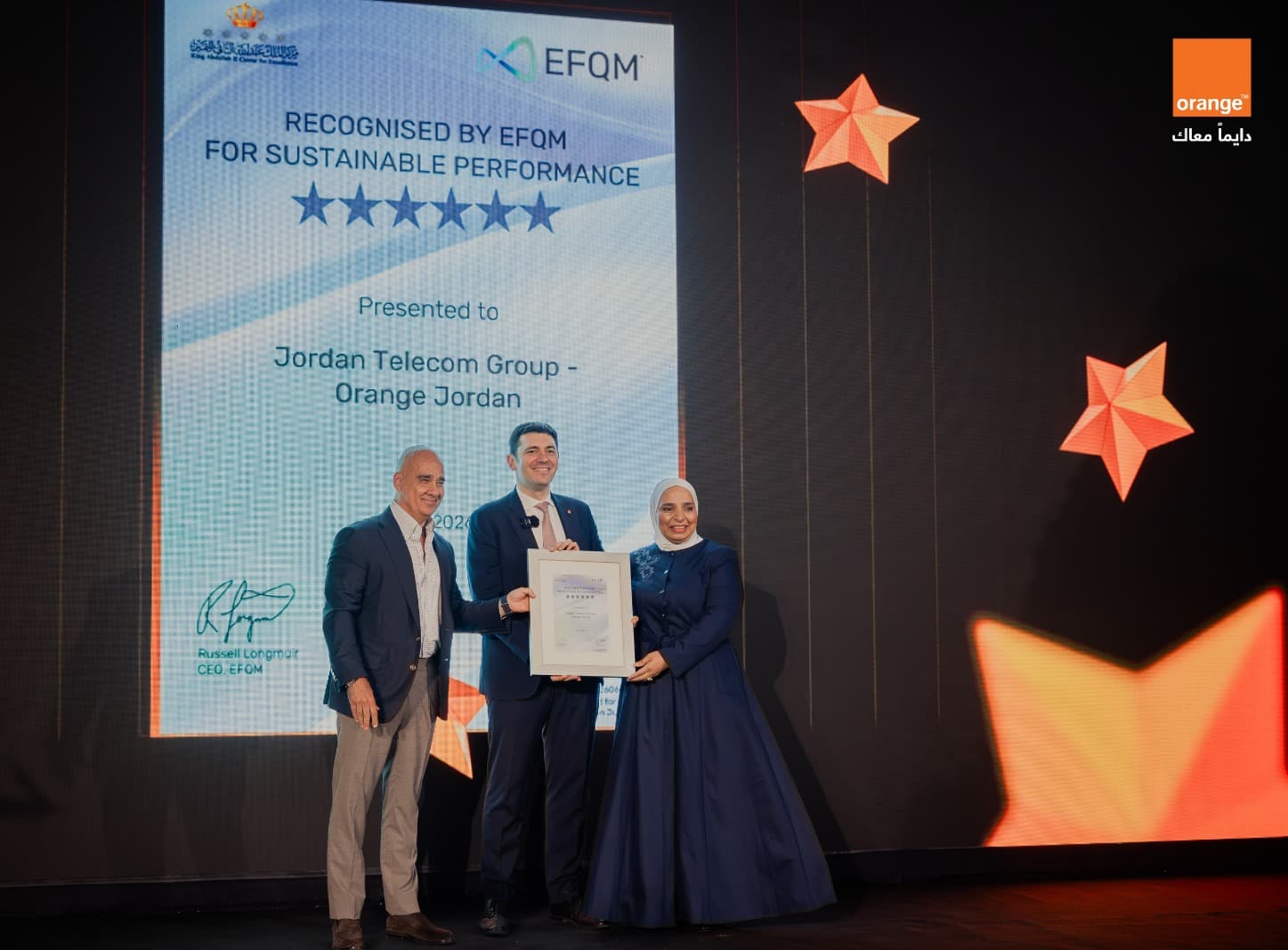 Orange becomes first global telecom milestone