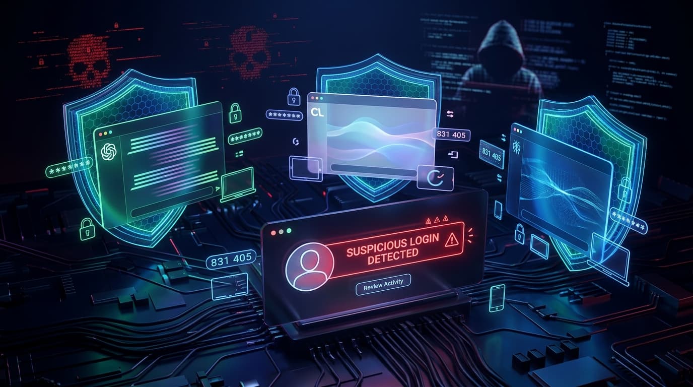 Detecting Account Breaches on AI Platforms