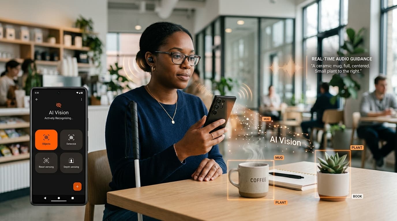 جوجل تقدم Guided Vision لمساعدة المكفوفين