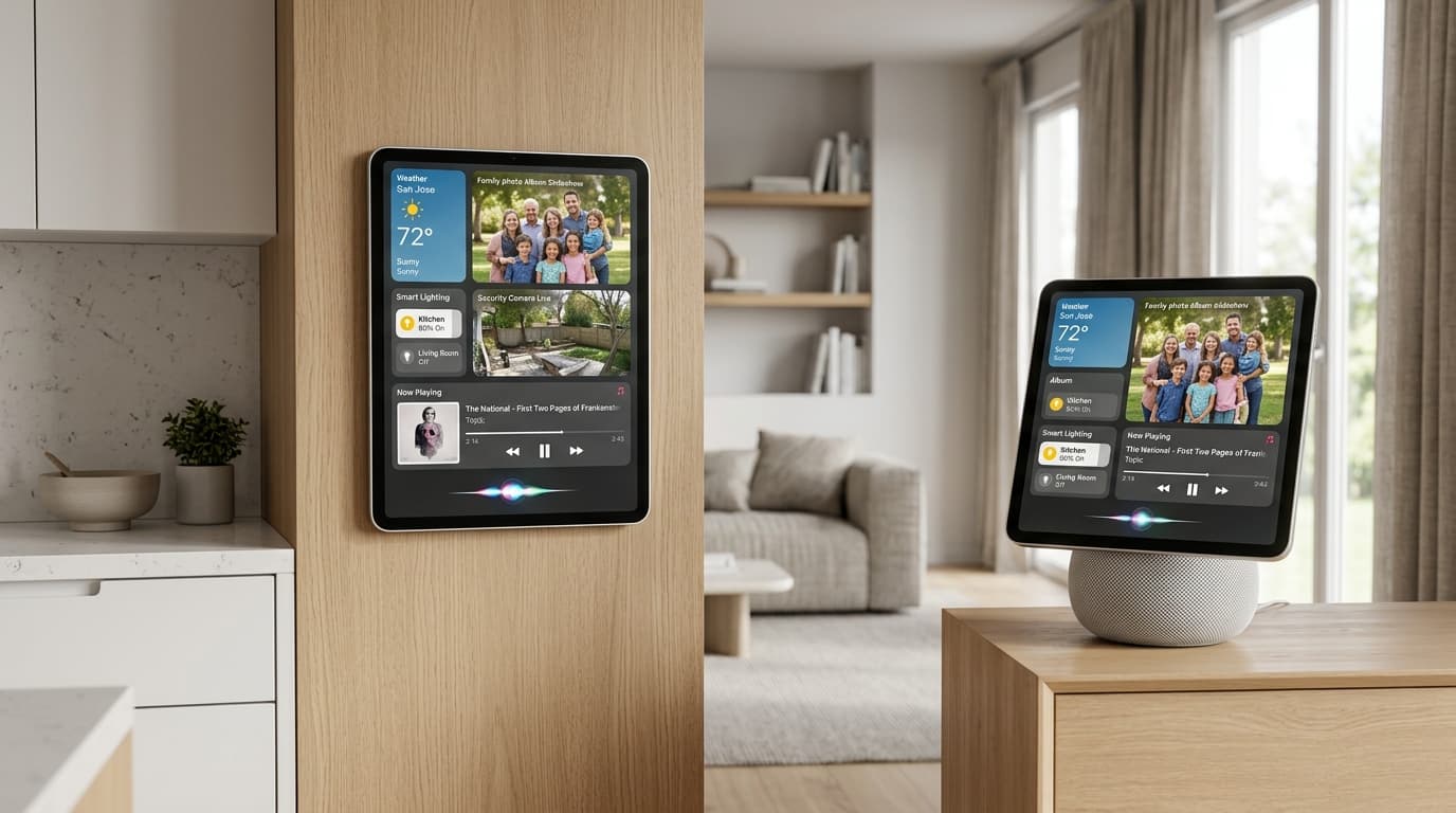 Apple introduces HomeView smart screen