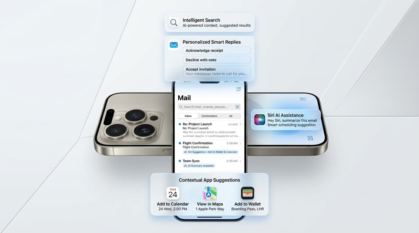 iOS 27 يضيف مزايا جديدة لآبل ميل