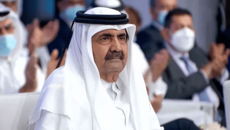 بتكليف من رئيس الجمهورية، النفطي يعزي الشيخ تميم بن حمد آل ثاني في وفاة الأمير الوالد