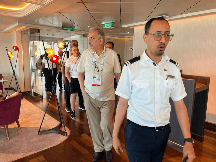 Deputy Imad Oulad Jebril Reviews Minister Travel