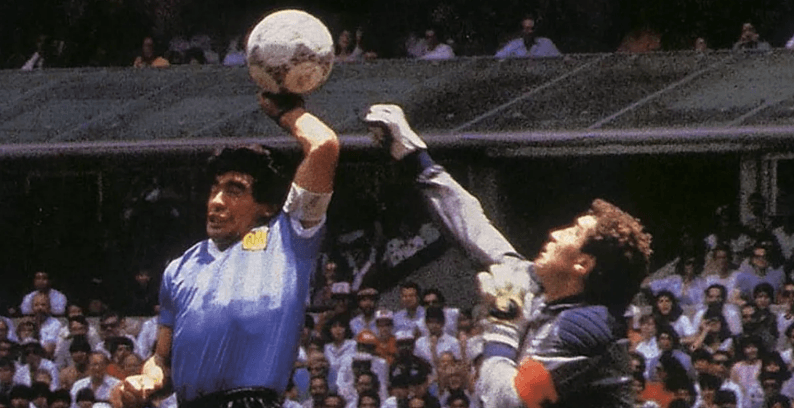 Tunisia Auction for Maradona's Hand of God Ball