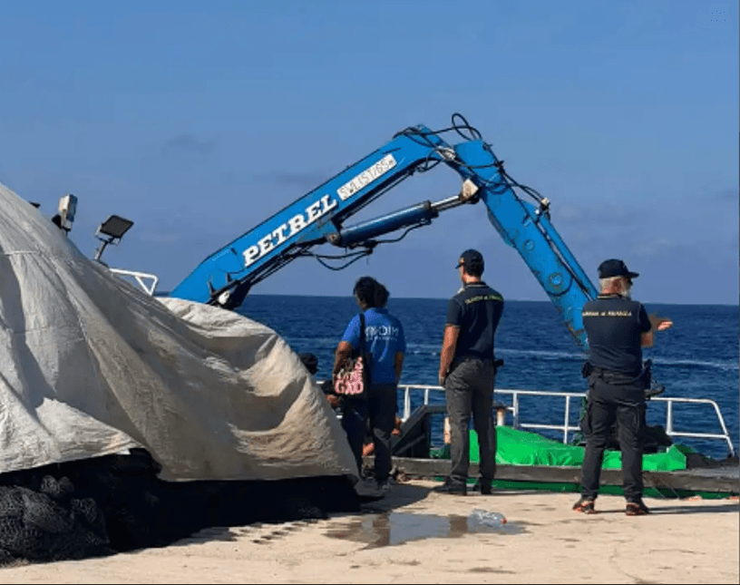 Italy Coast Guard intercepts Tunisian boat