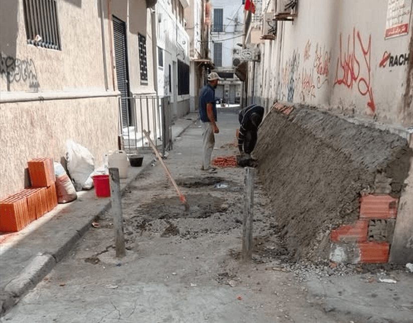 Tunisie Telegraph: Origin of the unusual wall in the capital