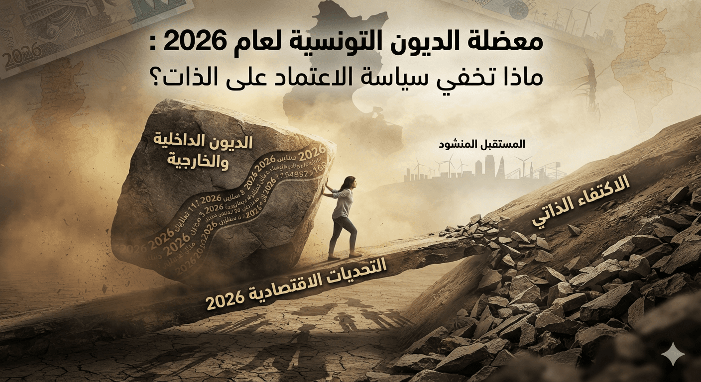 مستقبل ديون تونس 2026 وتأثير الاعتماد على الذات