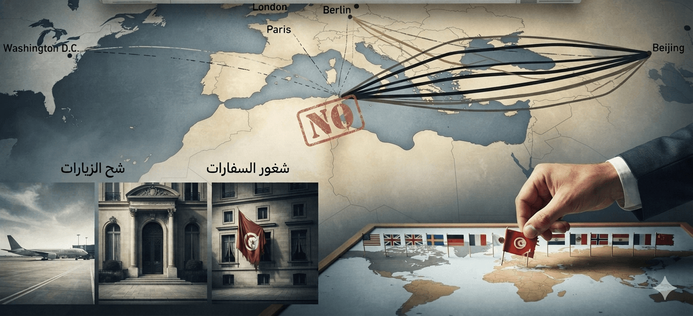 هل تتقلص حضور تونس في العواصم الكبرى