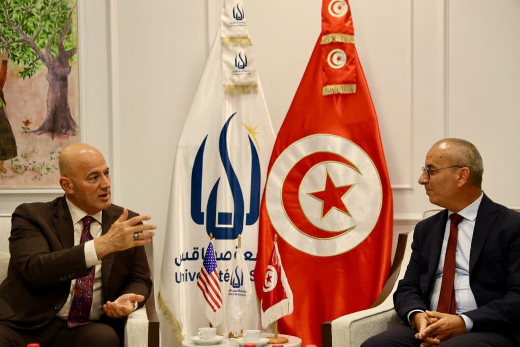 US ambassador's goals in Sfax