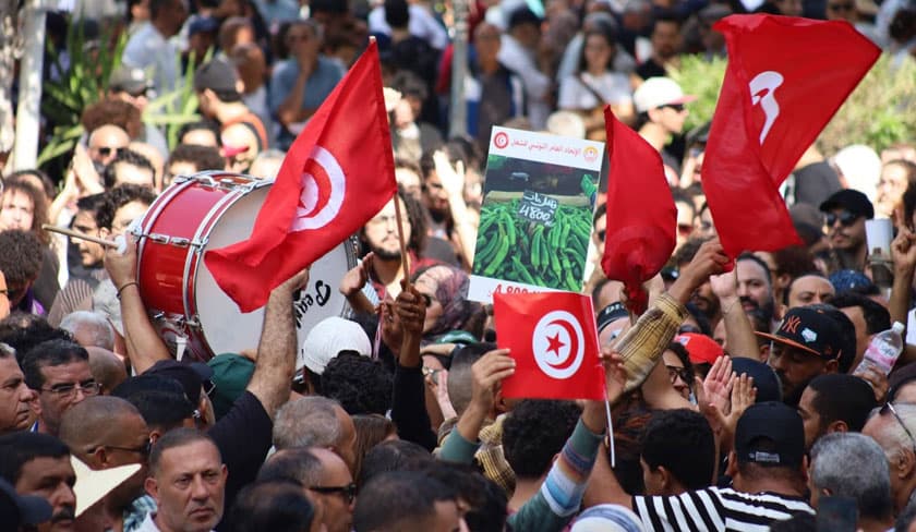 Tunisia Celebrates October 17 March