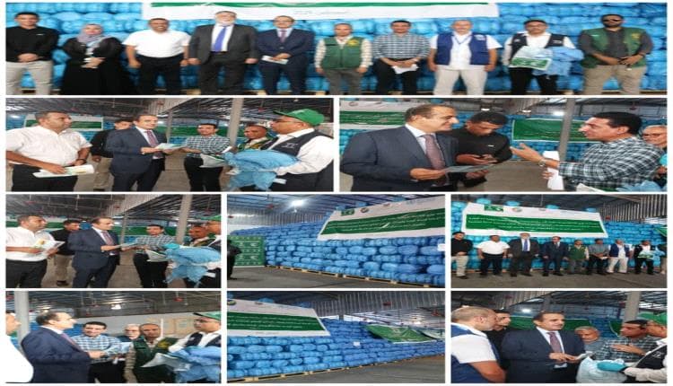 وزير الصحة يطلق توزيع 800 ألف ناموسية للنازحين