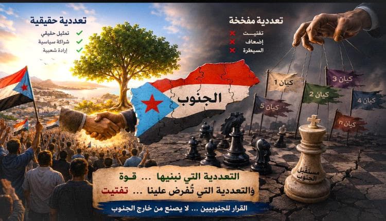 شعار التعددية الجنوبية بين ديمقراطية السيطرة