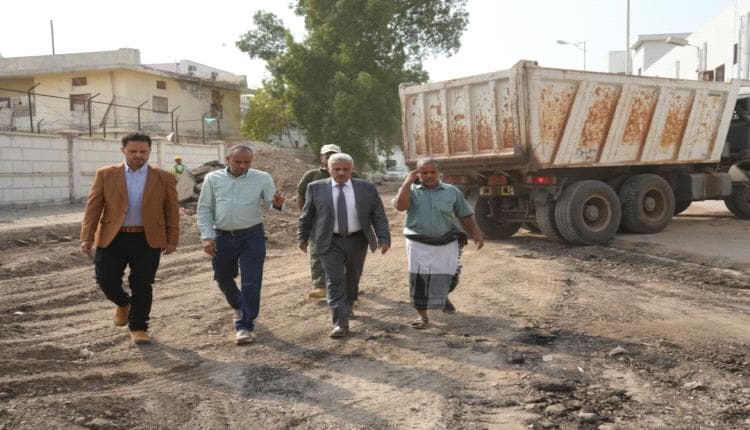 Aden Launches Major Road Rehabilitation in Khor Makser