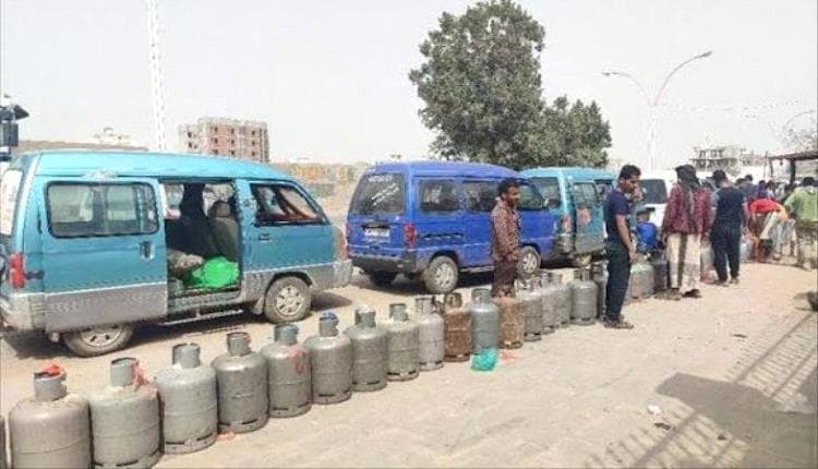 أزمة الغاز تركز على عدن