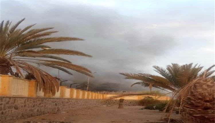 Fire at Snow Cream Factory in Mansoura, Aden