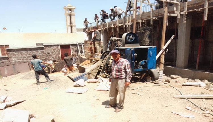 مدرسة جرمل بجبل القضاة تدخل مرحلة الاستكمال بجهود السلطة المحلية في الشعيب