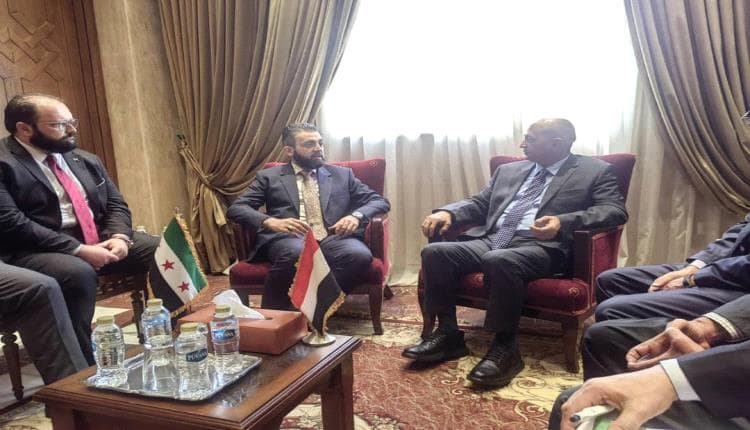 Al-Sharjabi Discusses Environment Cooperation with Syria