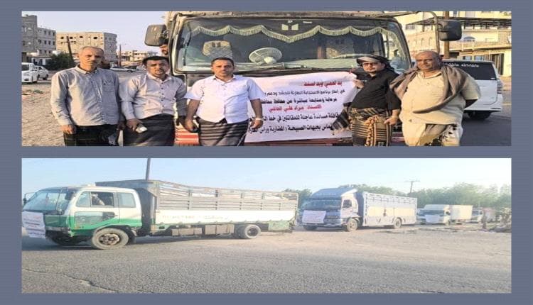 لحج تطلق قافلة إغاثية لدعم المرابطين
