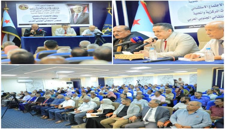 Southern Arab Transitional Council meeting details